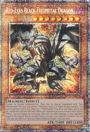 Red-Eyes Black Fullmetal Dragon