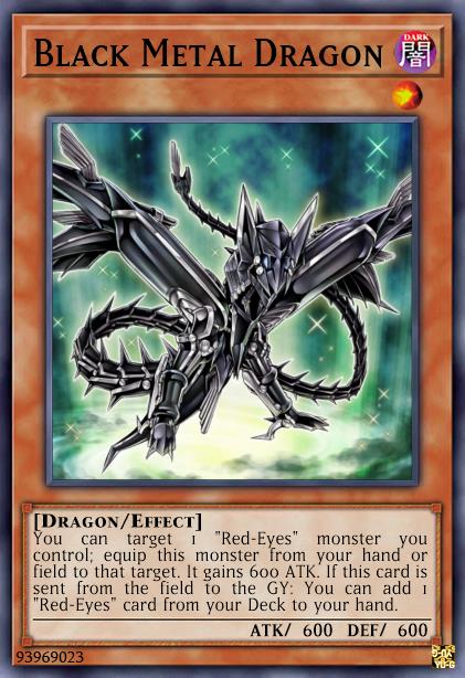 Black Metal Dragon