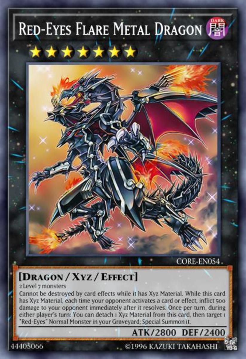 Red-Eyes Flare Metal Dragon